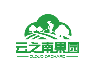 张俊的云之南果园CLOUD ORCHARDlogo设计