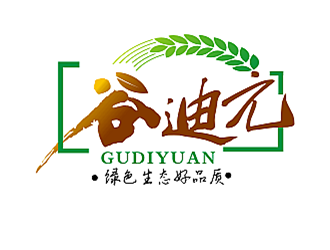 安齐明的谷迪元农产品logo商标logo设计