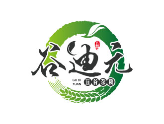 连杰的谷迪元农产品logo商标logo设计