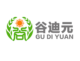 潘乐的谷迪元农产品logo商标logo设计