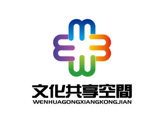 张俊的文化共享空间logo设计
