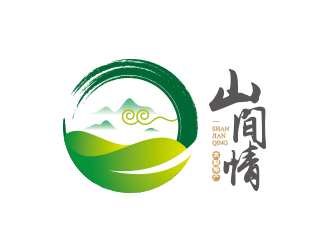 黄安悦的山间情  农副特产logo设计