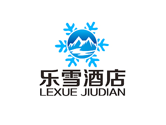 秦晓东的乐雪酒店logo设计