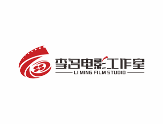何嘉健的李名电影工作室（Li Ming Film Studio）标志设计logo设计