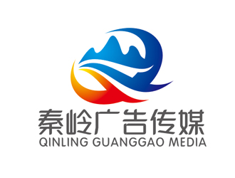 赵鹏的陕西秦岭广告传媒有限责任公司logo设计