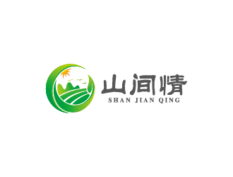 王涛的山间情  农副特产logo设计