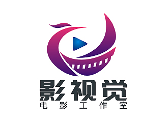 盛铭的影视觉电影工作室logo设计logo设计