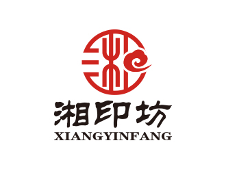 孙金泽的湘印坊名片印刷公司logologo设计