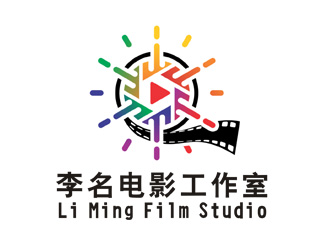 李正东的李名电影工作室（Li Ming Film Studio）标志设计logo设计