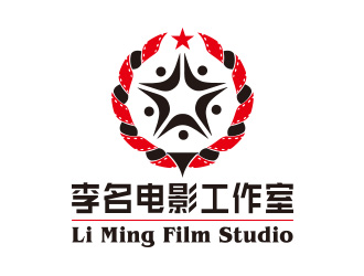 向正军的李名电影工作室（Li Ming Film Studio）标志设计logo设计