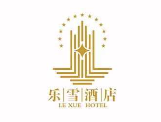 潘乐的乐雪酒店logo设计