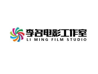 连杰的李名电影工作室（Li Ming Film Studio）标志设计logo设计
