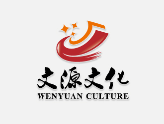 连杰的文源文化传媒有限公司logo设计