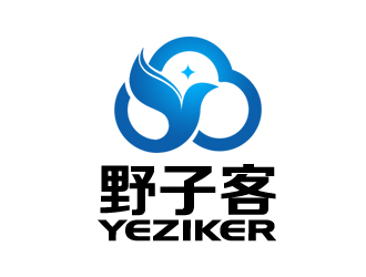 余亮亮的野子客 拼音yeziker零售商标设计logo设计