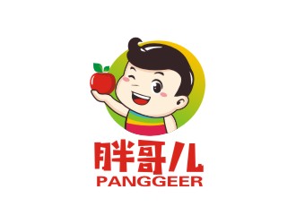 曾翼的胖哥儿人物卡通logo设计logo设计