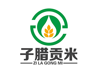 潘乐的子腊贡米logo设计