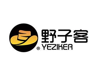 野子客 拼音yeziker零售商标设计logo设计
