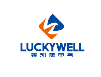 李贺的Luckywell 莱凯威电气logo设计