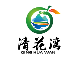 张俊的清花湾种植产业基地logo设计logo设计