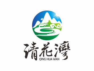 何嘉健的清花湾种植产业基地logo设计logo设计