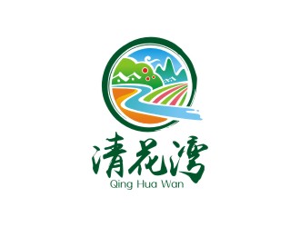 曾翼的清花湾种植产业基地logo设计logo设计