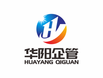 何嘉健的深圳市华阳企业管理有限公司logo设计