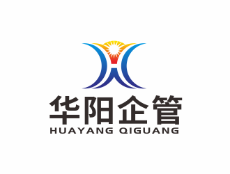 汤儒娟的深圳市华阳企业管理有限公司logo设计