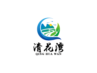 王涛的清花湾种植产业基地logo设计logo设计