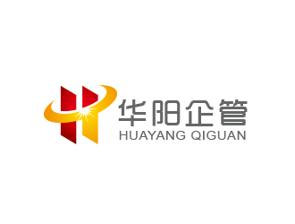 黄安悦的深圳市华阳企业管理有限公司logo设计