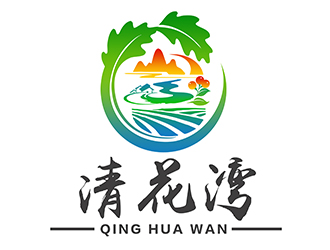 潘乐的清花湾种植产业基地logo设计logo设计