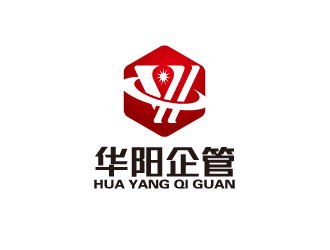 陈智江的深圳市华阳企业管理有限公司logo设计