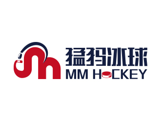 黄安悦的猛犸冰球（MM HOCKEY）logo设计