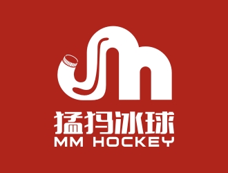 李泉辉的猛犸冰球（MM HOCKEY）logo设计