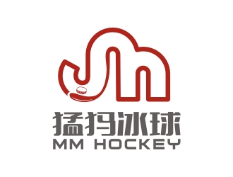 李泉辉的猛犸冰球（MM HOCKEY）logo设计