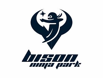 钟华的Bison Ninja Parklogo设计