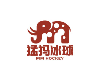 周金进的猛犸冰球（MM HOCKEY）logo设计