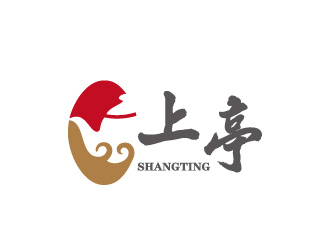 周金进的上亭（福建省德化县上亭陶瓷有限公司）logo设计