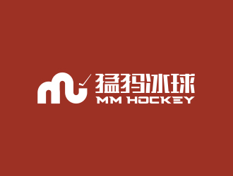 孙金泽的猛犸冰球（MM HOCKEY）logo设计
