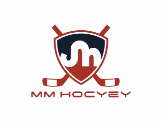 刘小勇的猛犸冰球（MM HOCKEY）logo设计