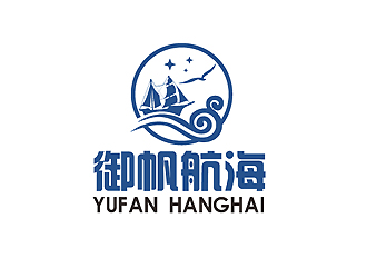 秦晓东的御帆航海logo设计