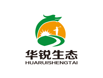 孙金泽的华锐生态logo设计