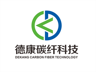 唐国强的鹤山市德康碳纤科技有限公司logo设计