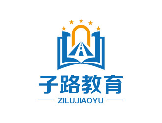 朱红娟的子路教育logo设计