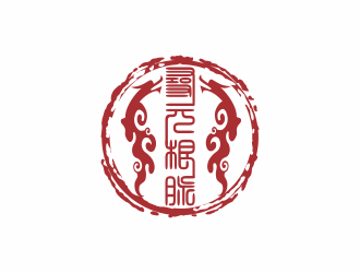 汤儒娟的寻元根脉字体标志设计logo设计