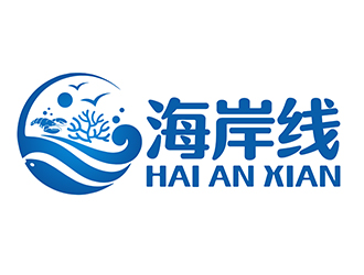 潘乐的海岸线logo设计