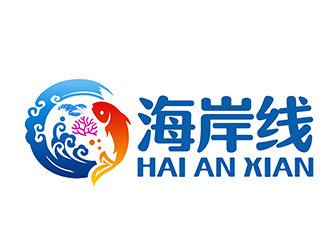 潘乐的海岸线logo设计