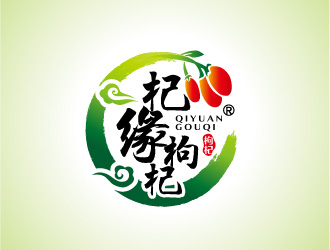 杞缘枸杞LOGO设计 - LOGO123