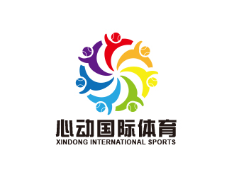 黄安悦的深圳市心动国际体育文化有限公司logo设计