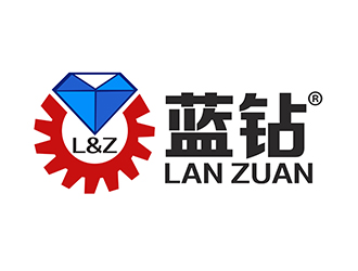潘乐的青岛蓝钻工业有限公司logo设计