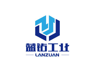 朱红娟的青岛蓝钻工业有限公司logo设计